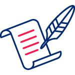 Picto history secondary red